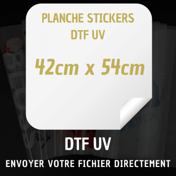 Transfert DTF UV A2 Transfert DTF UV A2