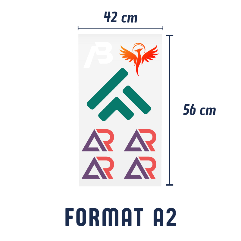 Format A2 - 42cm x 56cm