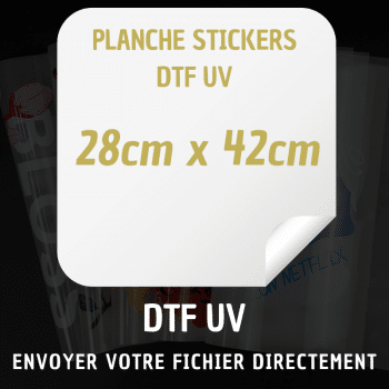 PLANCHE A3 DTF UV
